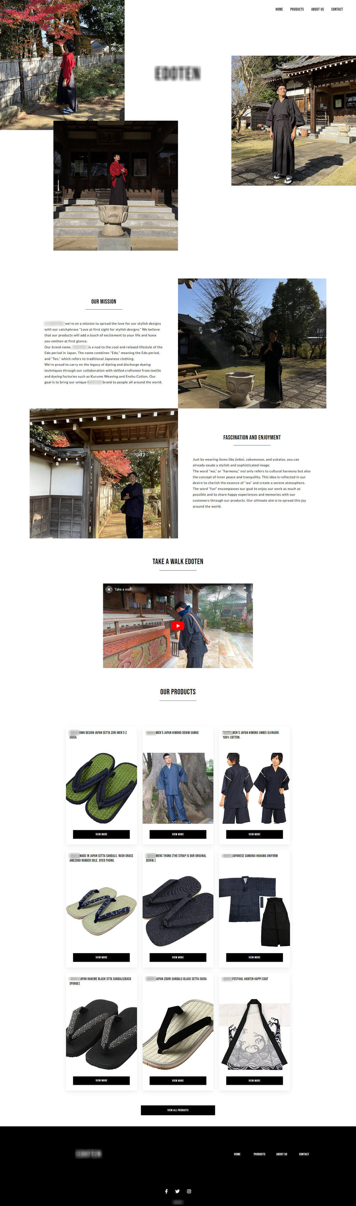 株式会社E様(イニシャル)メインページ